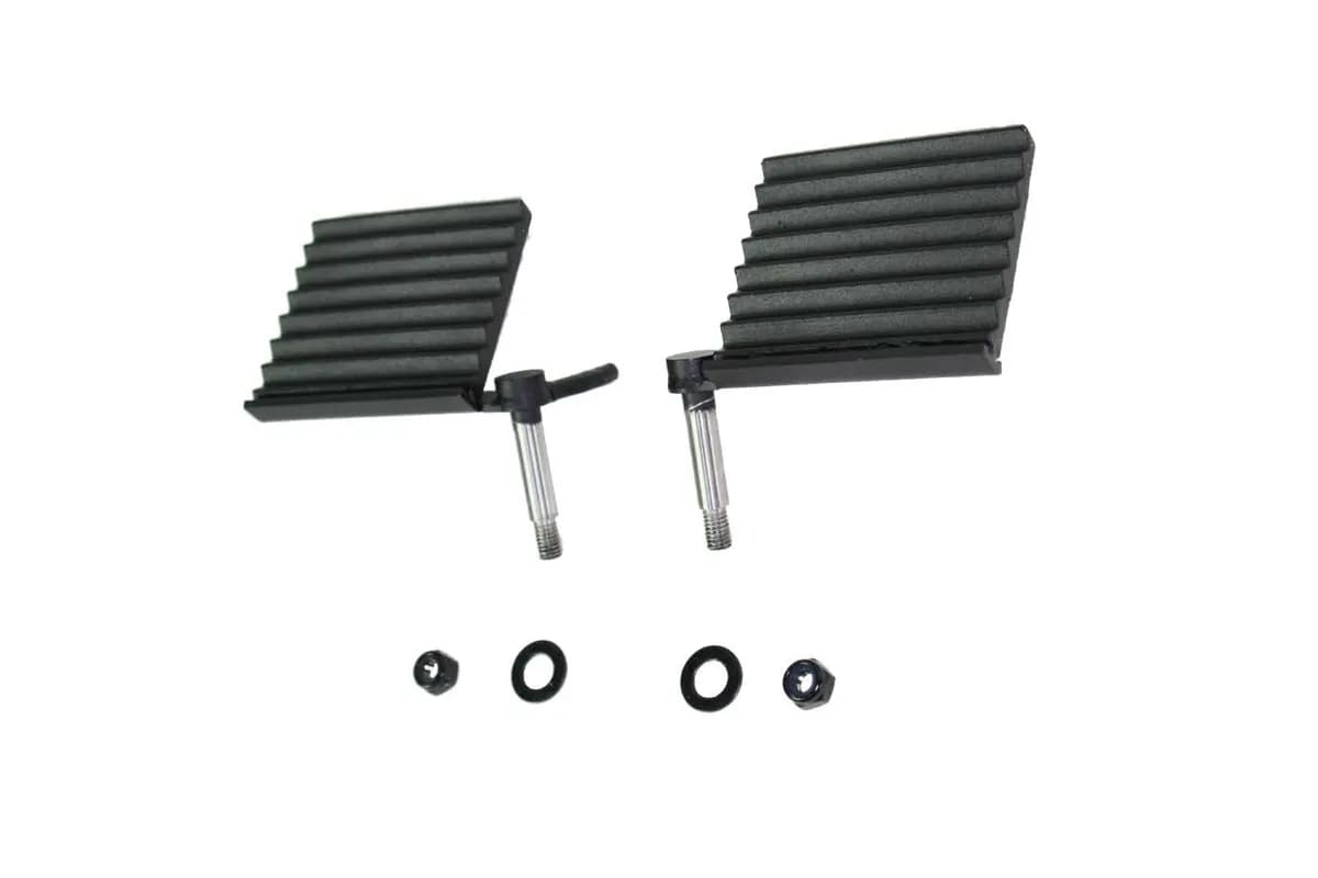 Fishbone Offroad Foot Peg Set for 2018 & Up Jeep Wrangler JL/Wrangler Unlimited JLU, 2020 & Up Jeep Gladiator JT FB21082