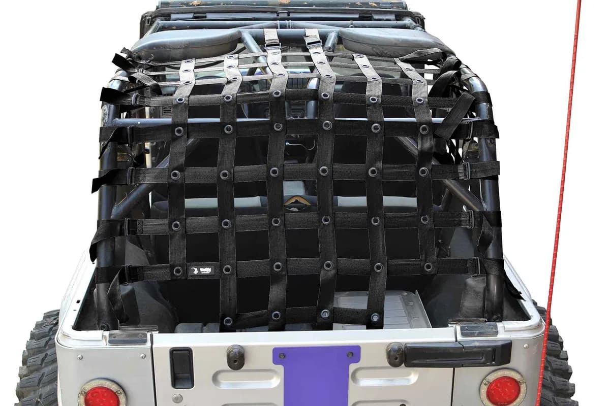 Steinjäger Tops and Covers Wrangler LJ 2004-2006 Cargo Net Black