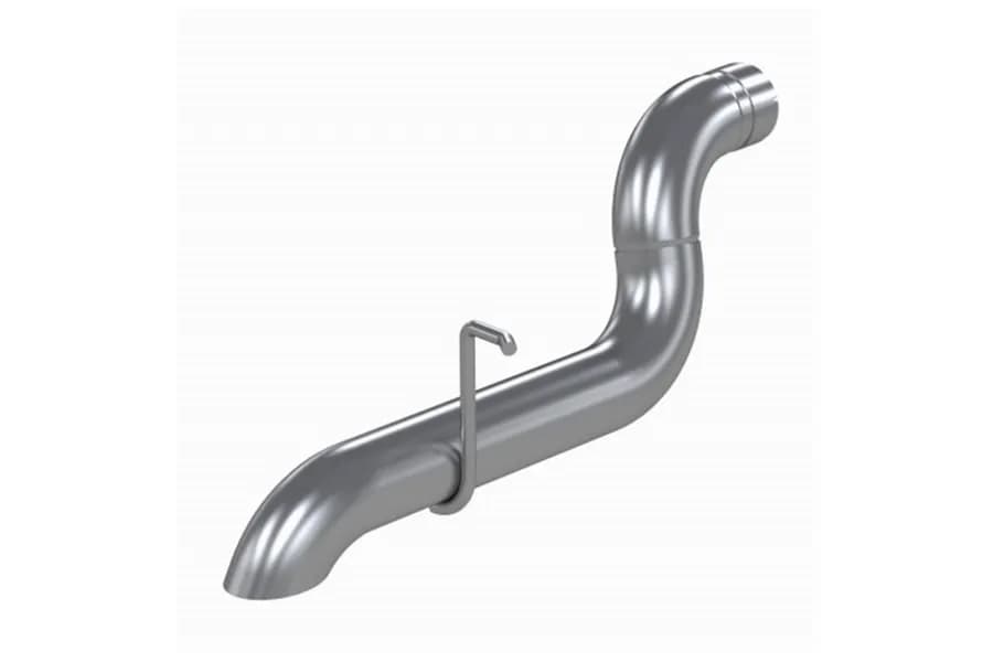 20-23 Jeep Wrangler JL Armor Plus Series T409 Stainless Steel 3 Inch High Clearance Filter Back Rear Turn Down Exhaust System MBRP
