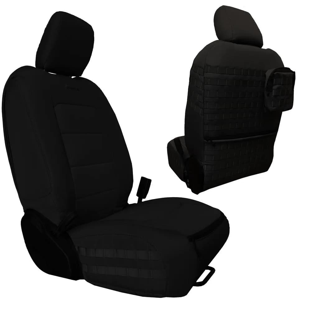 Tactical Seat Covers for Jeep® Wrangler JL & JLU 2024+ (NOT for Mojave or 392 Edition) Front Pair | Bartact®