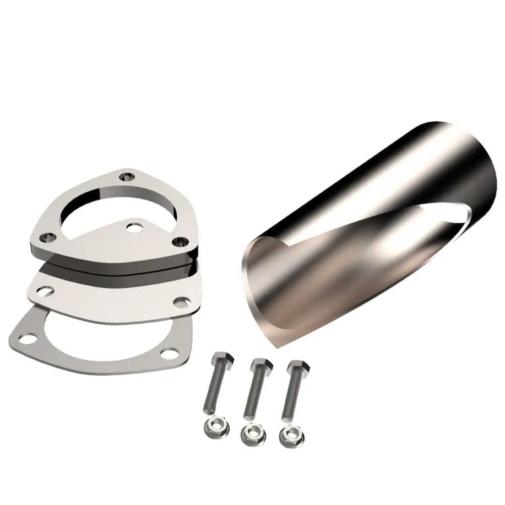 3.00 Inch Stainless Steel Qtp Diy Exhaust Cutout Pipe