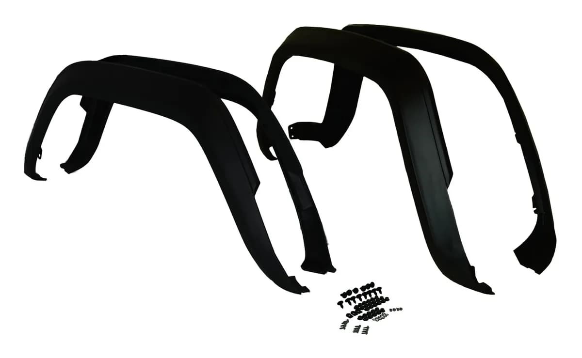 1984-1996 Cherokee XJ Includes Hardware; Flat Black