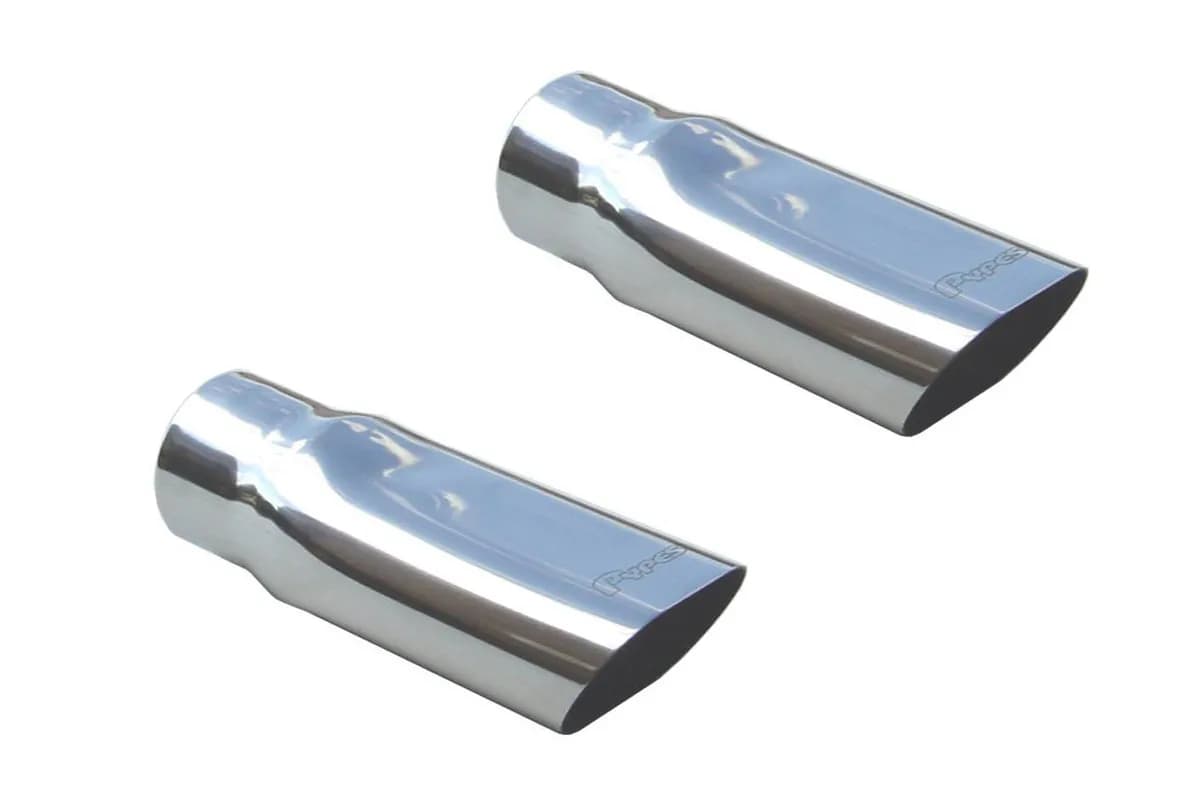 Exhaust Tail Pipe Tip Set 69-72 Chevelle 3 in Slip Fit Clamp On Hardware Not Incl Polished 304 Stainless Steel Pair Pypes Exhaust