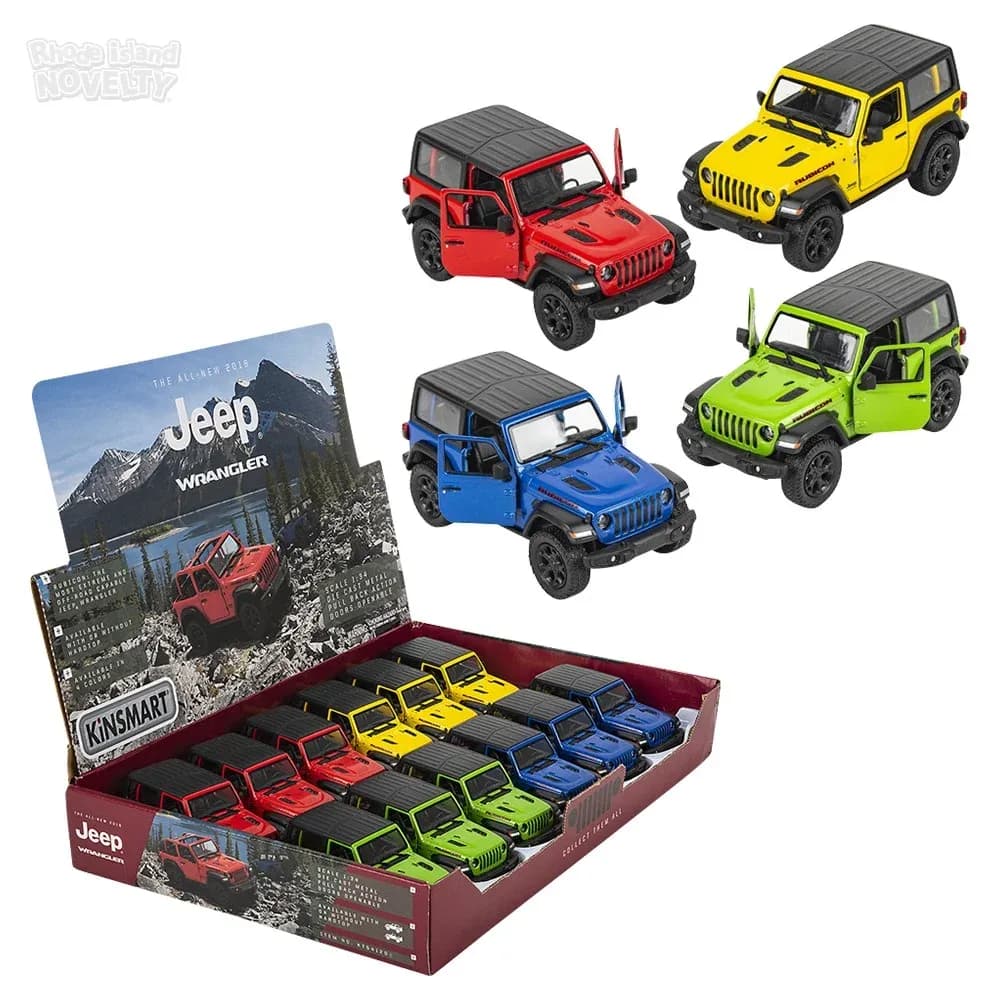 5\" Die-Cast 2018 Jeep Wrangler Hard Top 12/Display