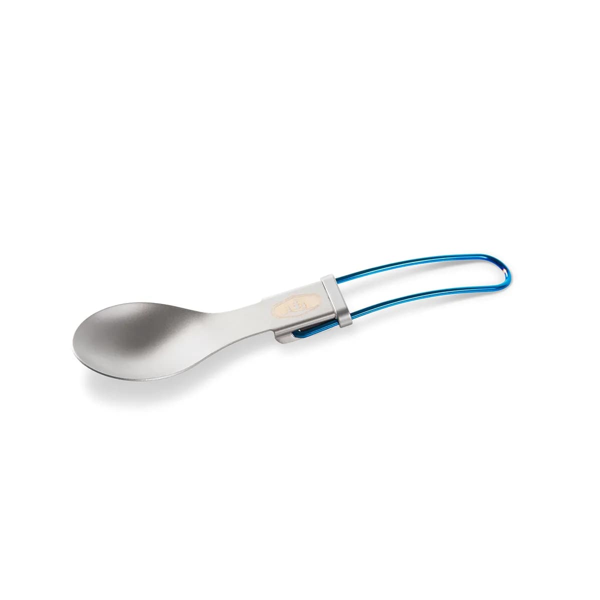Glacier Folding Spoon Blue