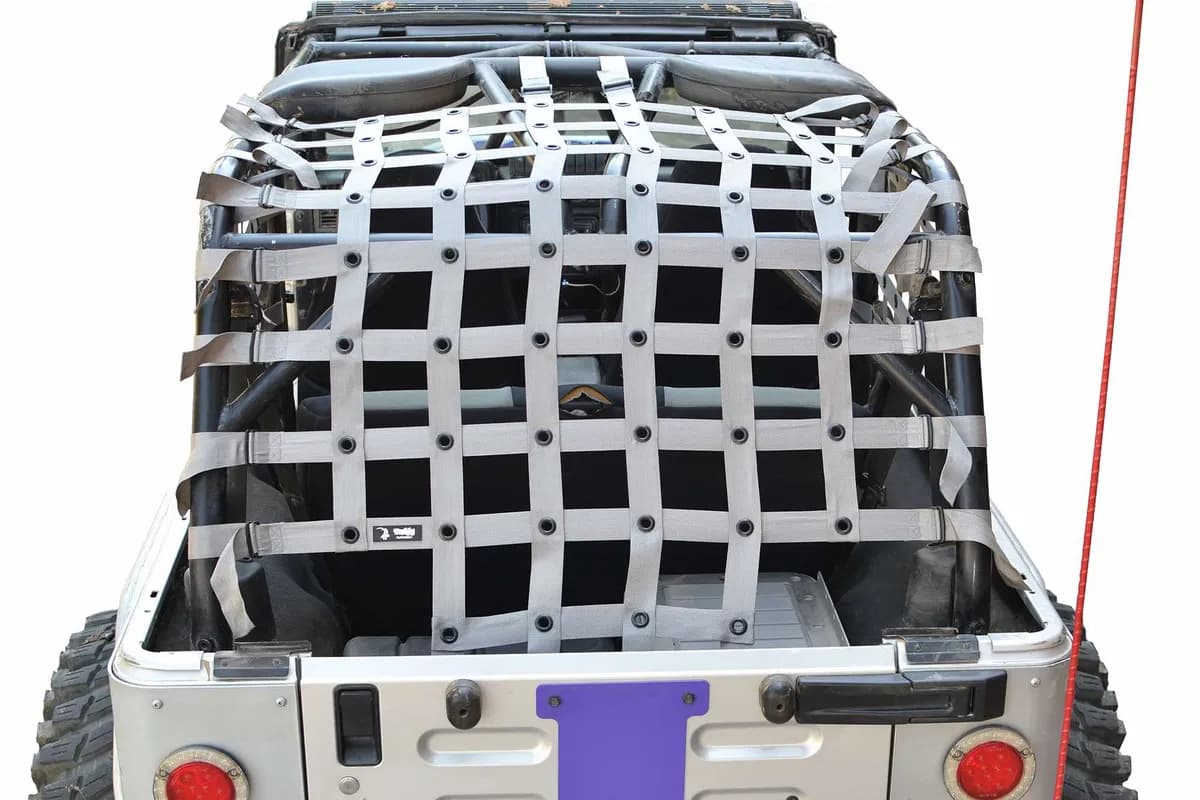 Steinjäger Tops and Covers Wrangler LJ 2004-2006 Cargo Net Gray