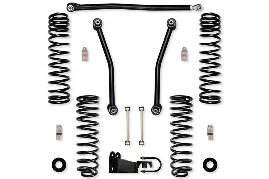 0718 Wrangler 4DR 2.5in Adventure System Front & Rear Lift