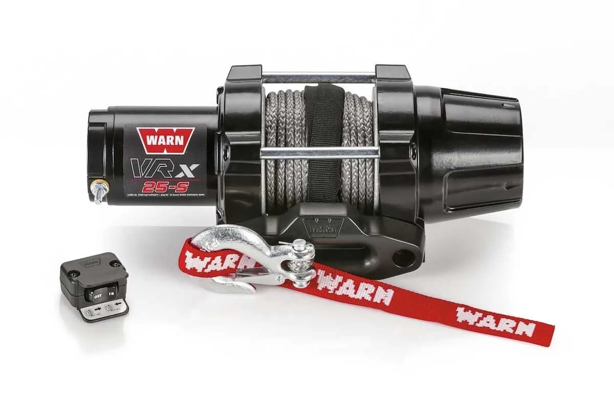 Warn - Whether You’re on The Job or on The Trail, The 2,500 Lb. Capacity Warn Vrx 25-S Winch Works as Hard as You do And is Great For Atvs. Thanks to All-Met