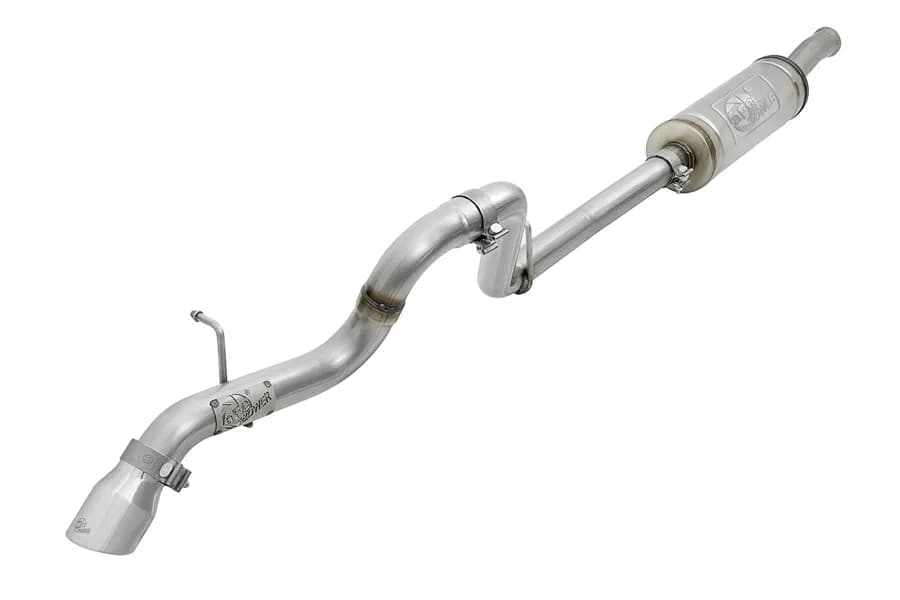 aFe Power MACH Force-Xp Hi-Tuck 2.5in Cat-Back Exhaust System - Polished - JL 4Dr 3.6L