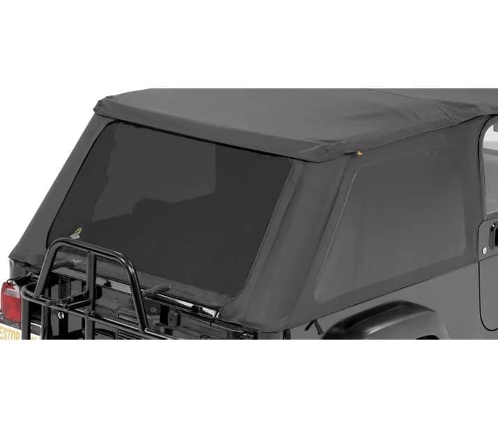 Black Diamond Window Kits, Tinted Window Kit, Tinted for Trektop NX Jeep 04-06 Wrangler Unlimited