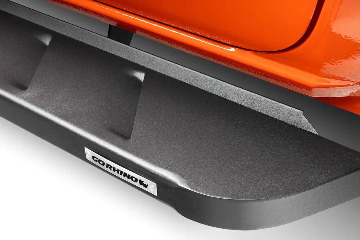 RealTruck (Go Rhino) RB10 Running boards - Complete Kit 2005-2023 Toyota Tacoma; Double Cab