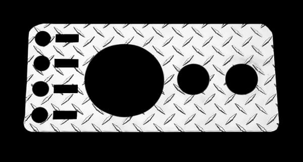 Dash Panel W/Radio Cutout Diam 76-86 CJ