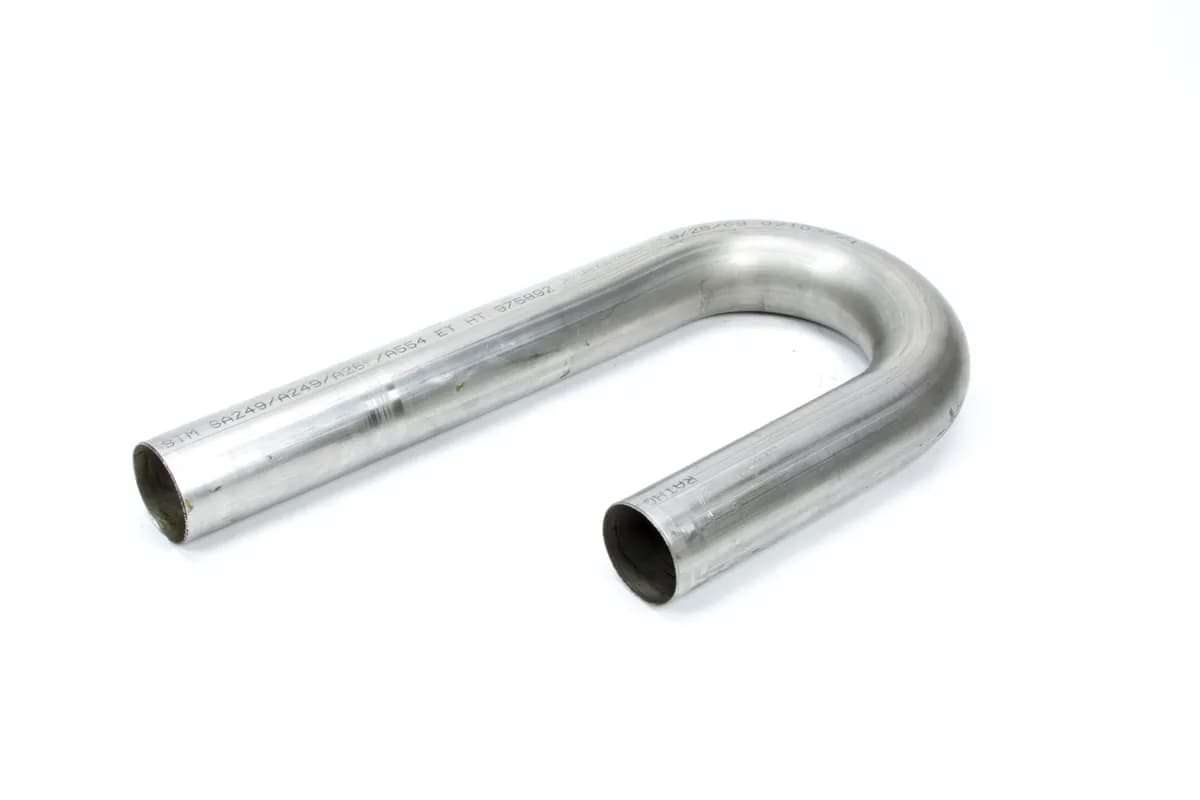 Patriot Exhaust H6915 304 Stainless Steel 2"tube diameter, 3" radius J-Bends