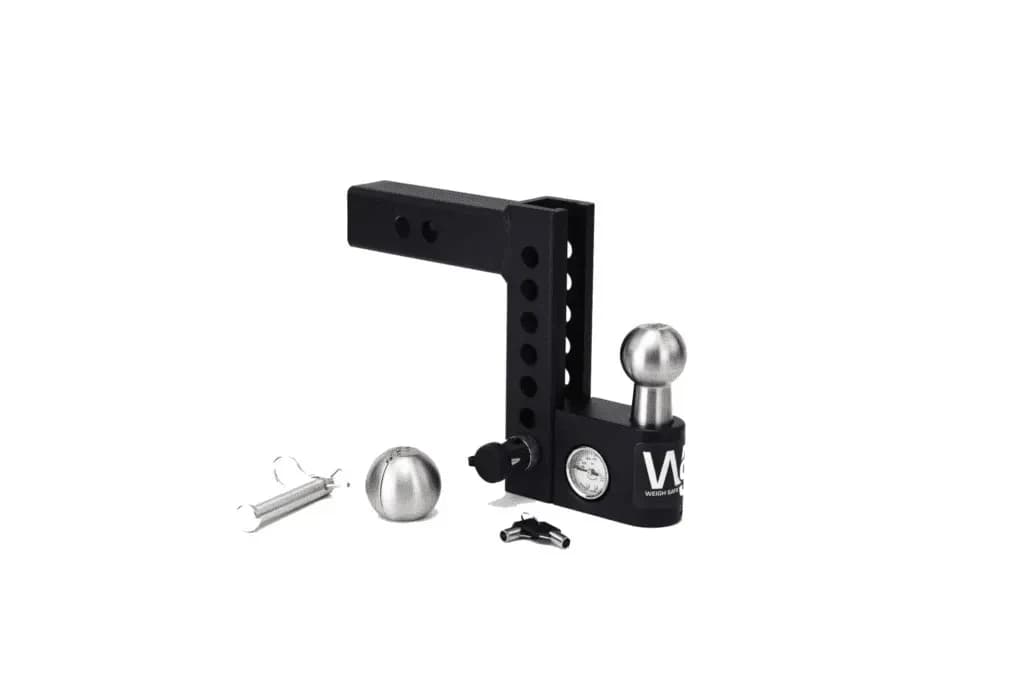 Aero Hitch Stainless Steel 6in Drop Hitch With 2in Shank (12.5k Gross Tongue Weight Rating)