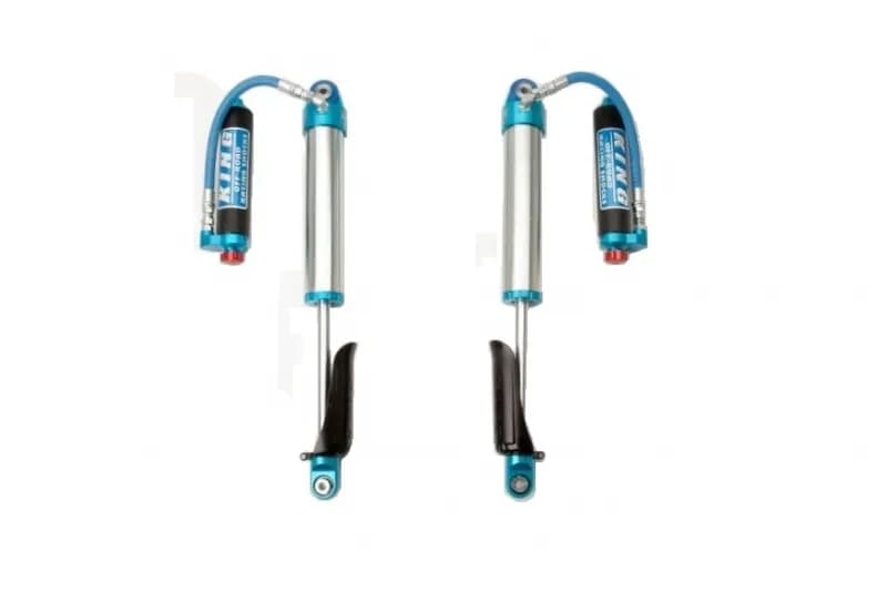 Jl/Jt Front EVO Spec King 2.5" Diameter Remote Reservoir With Compression Adjusters For 2.5-5" Lifts Pair/Set For Wrangler & Gladiator