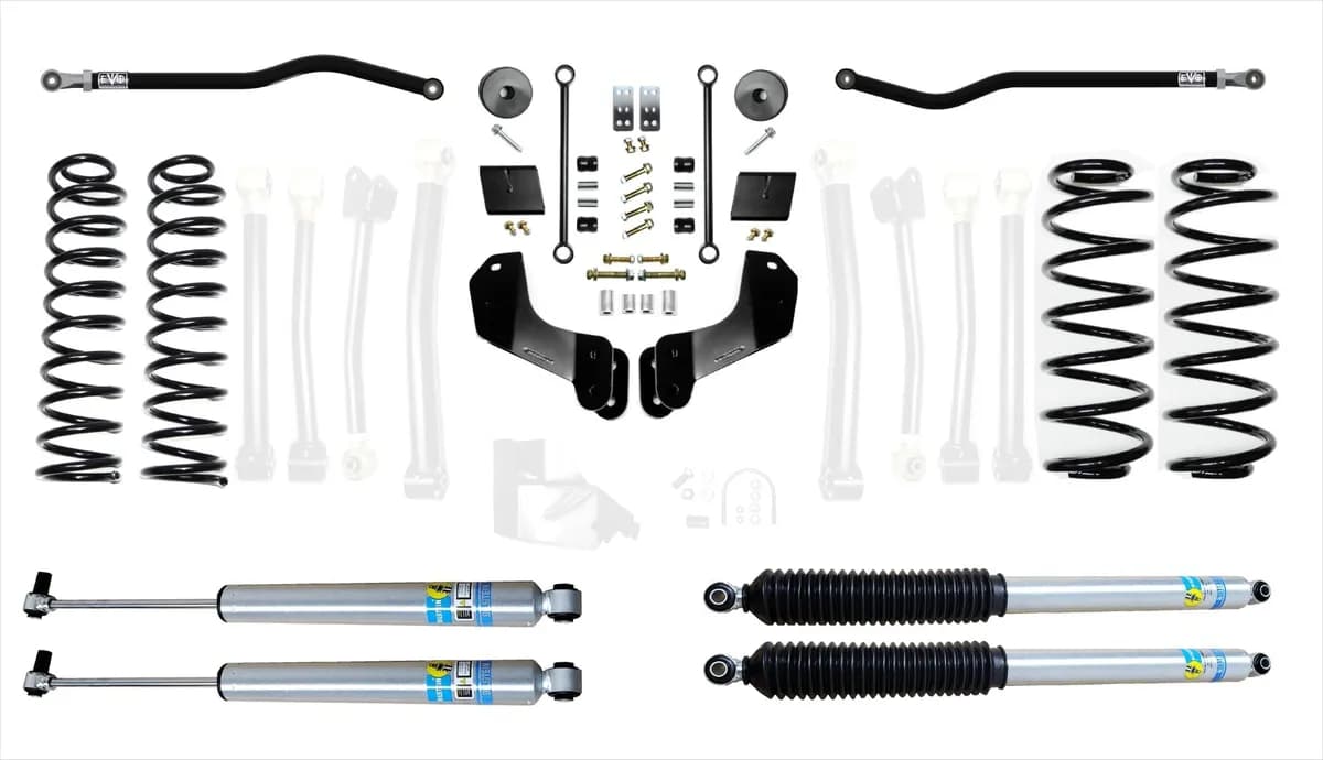 Pricing Only Order by Componentsjeep Wrangler JL 2.5in Diesel Enforcer Overland Lift Stage 1 With Bilstein Shocks