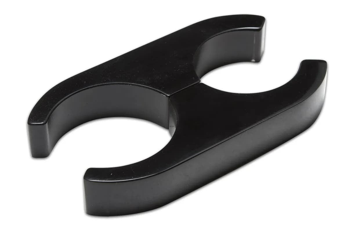 Dirt Logic Billet Aluminum Reservoir Clamp; 2.25-2.45 in.; Shock To Reservoir;