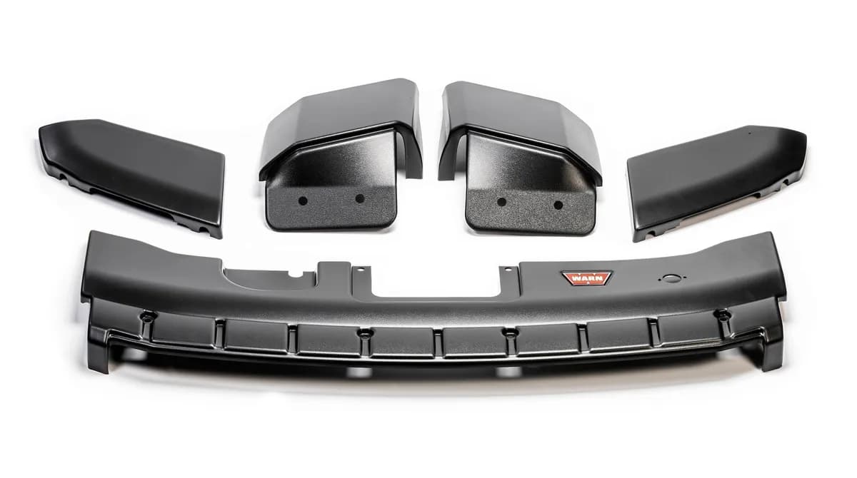 WARN - This is the bumper filler panel/Skirting Kit is for use with the Hidden Winch Mount for 2020-2022 Ford Super Duty Trucks (PN 107168). It hides unsight