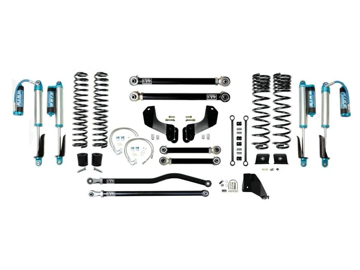 4.5" Diesel JT Gladiator Lift Kit Enforcer Suspension Systems - Stage 3 Overland / no Shocks / Front / Rear Track Bars