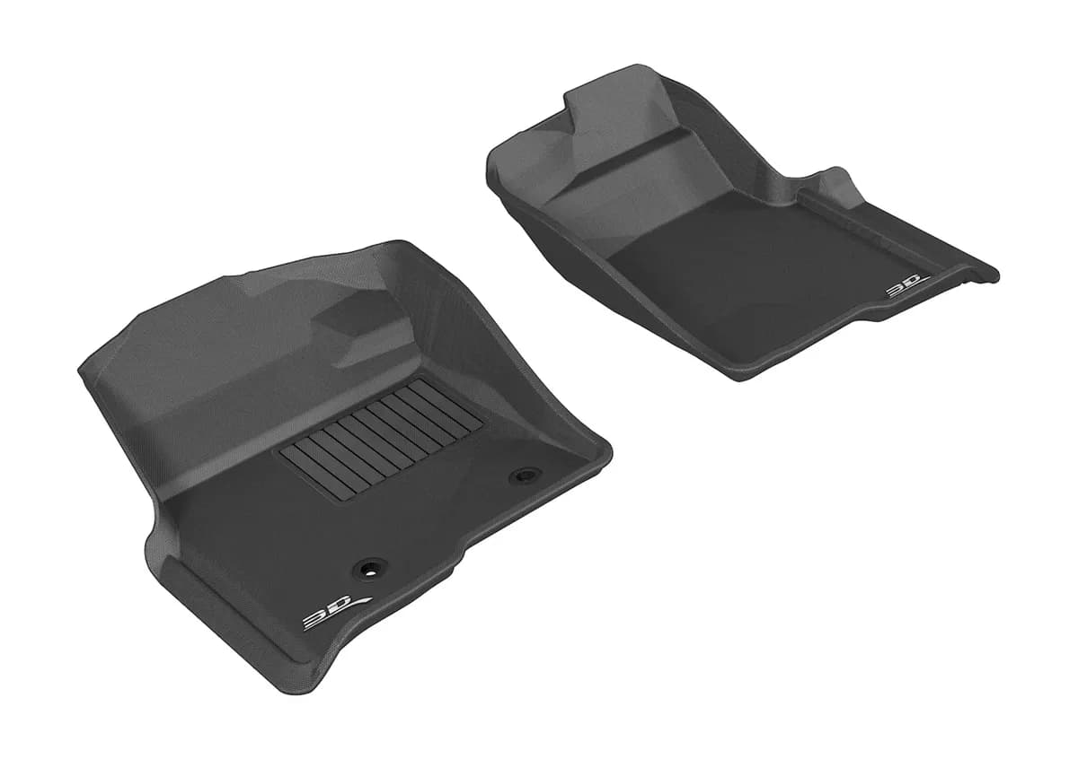 Ford F-150 2010-2014 Regular Supercab Supercrew Kagu Black r1 2 Posts With Heating Duct Not Fit 4x4 mt Floor Shifter
