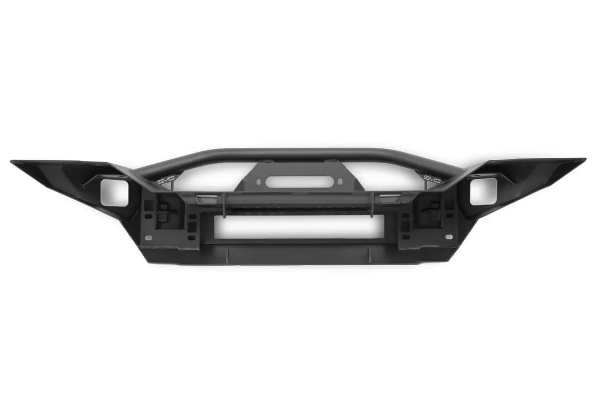 DV8 Offroad FBJL-07 Jeep Wrangler JL & Gladiator JT FS-7 Mid-Width Winch Front Bumper