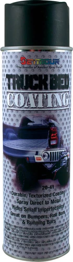 Seymour 20-41 Professional Truck Bed Coating/Liner Aerosol Spray Black 15 oz 20-41