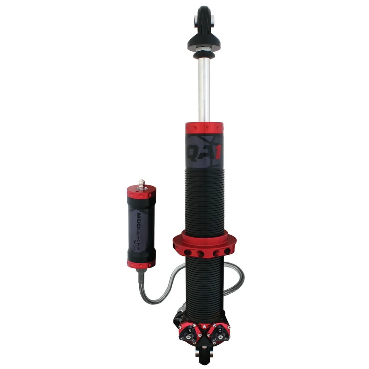 QA1 M911CL Shock, MOD C-O, LH Canister 14.88 Comp, 23.63Ext, 8.75 Travel, Eye-B/Eye-B