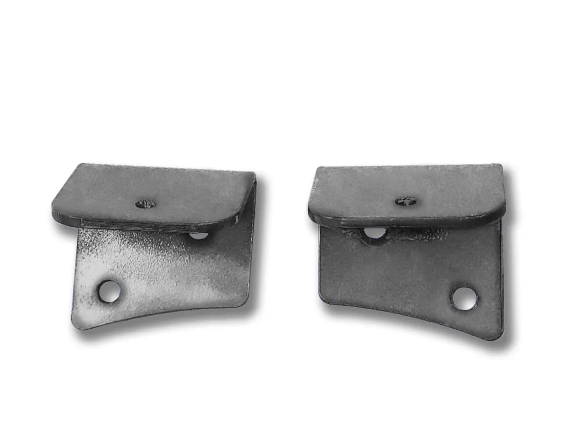 Steinjäger Exterior Accessories Wrangler JK 2007-2018 Light Mounts Lower Windshield Bare