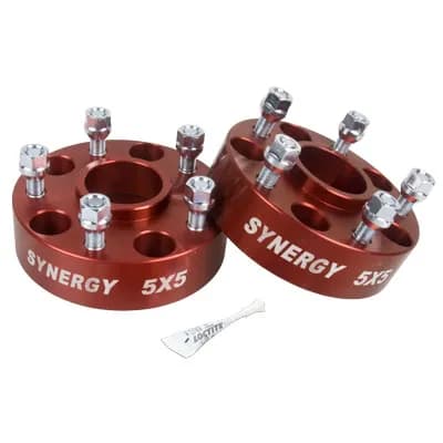9904 Cherokee / 0718 Wrangler Hub Centric Wheel Spacers5x5 1.50in Width 1/220 Unf Stud Size
