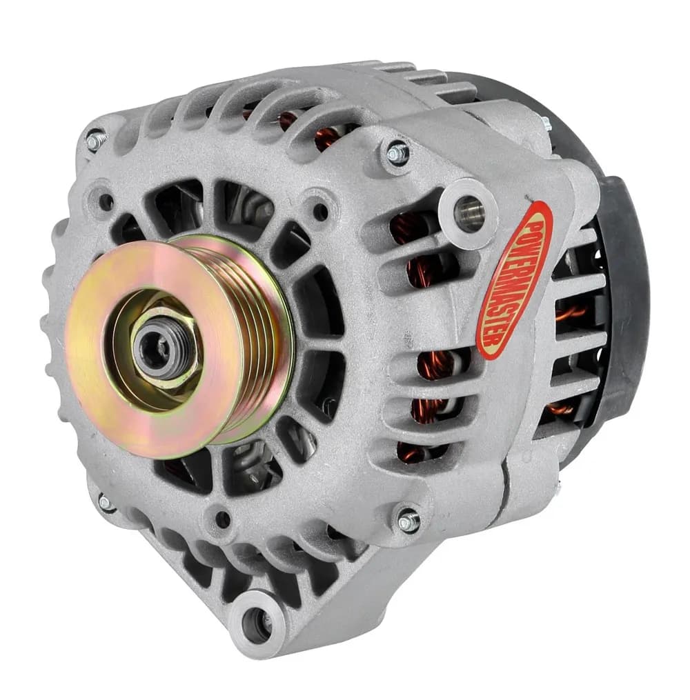 XS Volt™ Hi Amp Alternator; GM; 165 Amp; 6 Groove Pulley; Natural Finish;