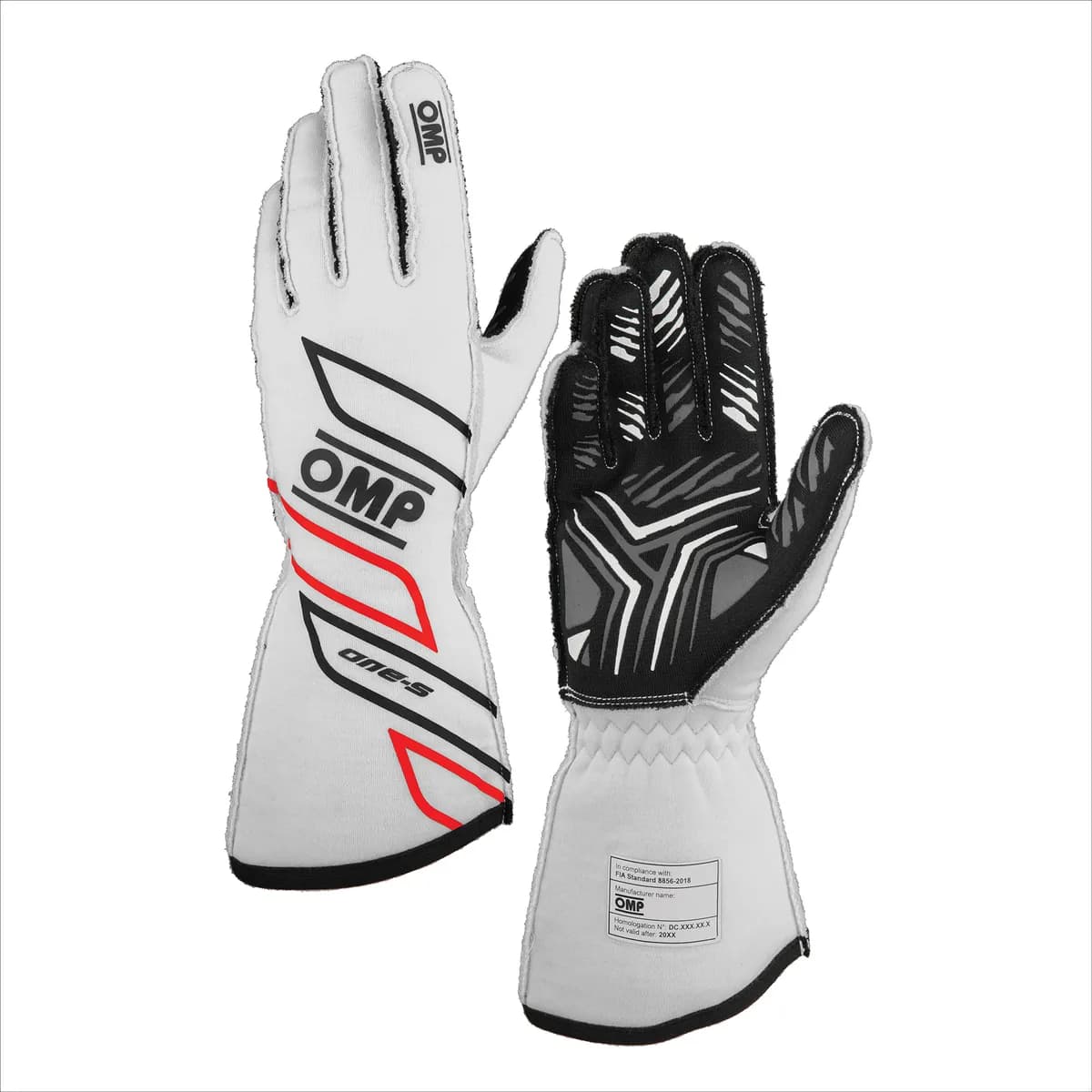 One-S Gloves My2025 Fia 8856-2018 White Sz. XXL