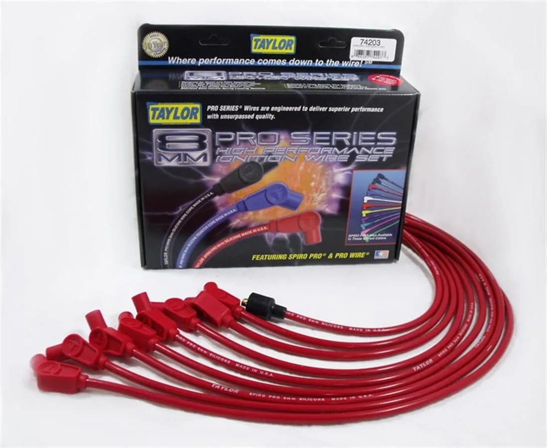 8mm Spiropro Custom 8 Cyl Red
