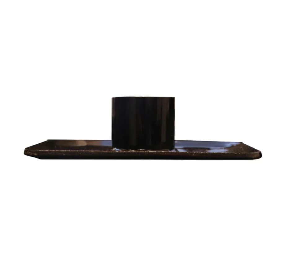 Manual Tongue Jack Footpad For 2 1/4 in Modelblack