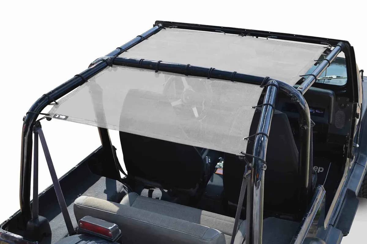 Steinjäger Tops and Covers Wrangler YJ 1987-1995 Fabric Teddy White Front Seats Only
