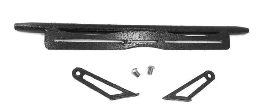 Steinjäger Exterior Accessories Wrangler JK 2007-2018 Light Mounts Hood Hinge Mount Brackets Black Powder Coated