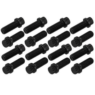 Exhaust Header Bolt Kit 12pt 3/8-16 x 1.00 16pk