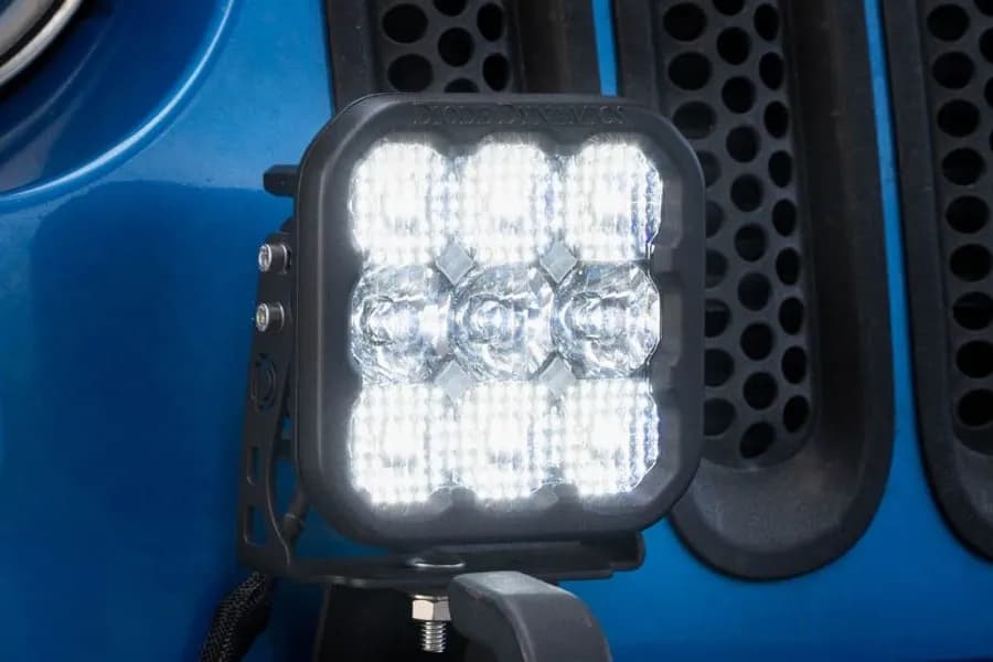 Diode Dynamics - Jeep JK SS5 CrossLink Bumper Lightbar Kit, Pro Yellow Combo