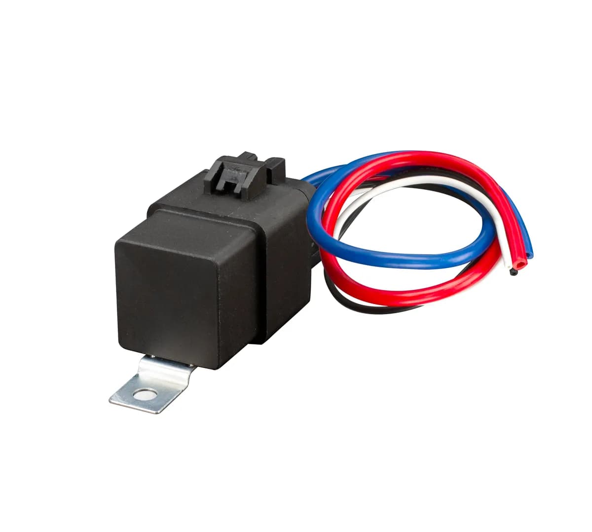 40 Amp Sealed 4-prong relay with pre-wired female socket, 12v, IP66