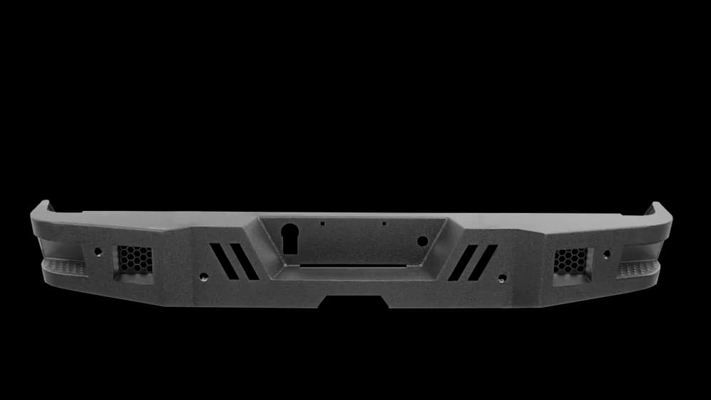 Body Armor 4x4 FD-2964 Eco Series Rear Bumper, Black, F-250