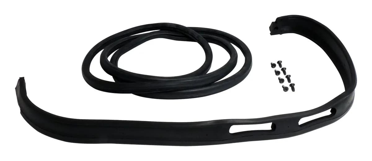 Crown Automotive Jeep Replacement 5453950K Windshield Frame Weatherstrip Kit for 1976-1986 Jeep CJ-5, CJ-7, & CJ-8