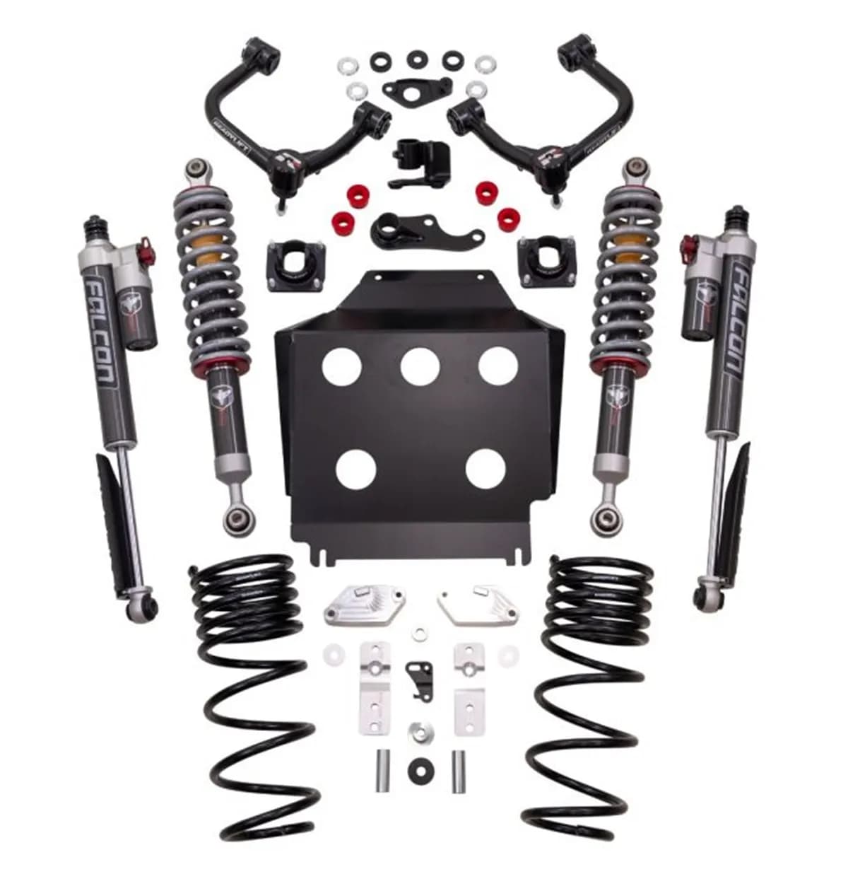 3 SST2.1 Suspension System With Falcon 2.1 Struts/Shocks - Toyota Tacoma 2024-2025