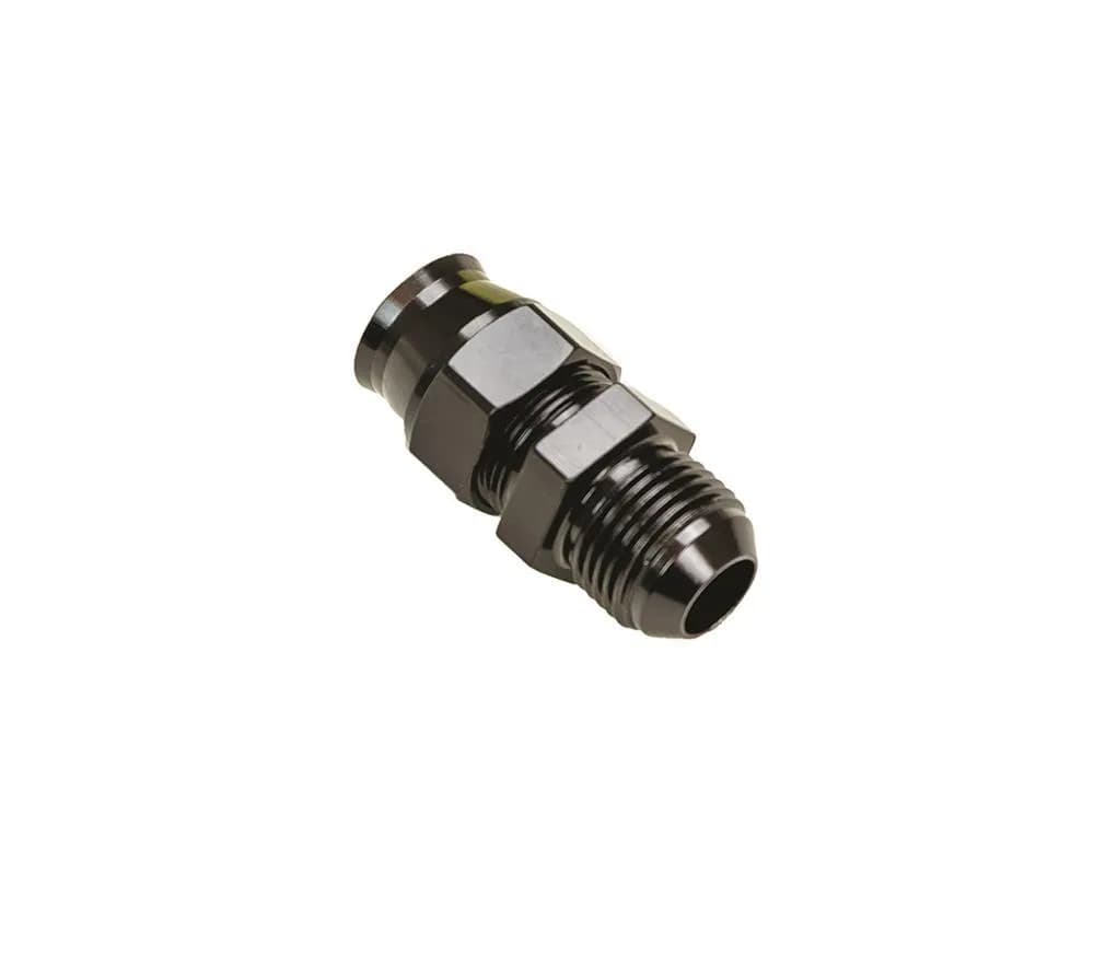 Fitting Adapter 10an Male to 5/8 Tube Compression Alum Blk