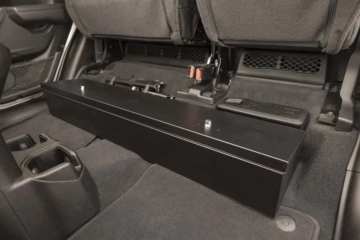Rear Underseat Lockbox - '20-26 Gladiator (Black)