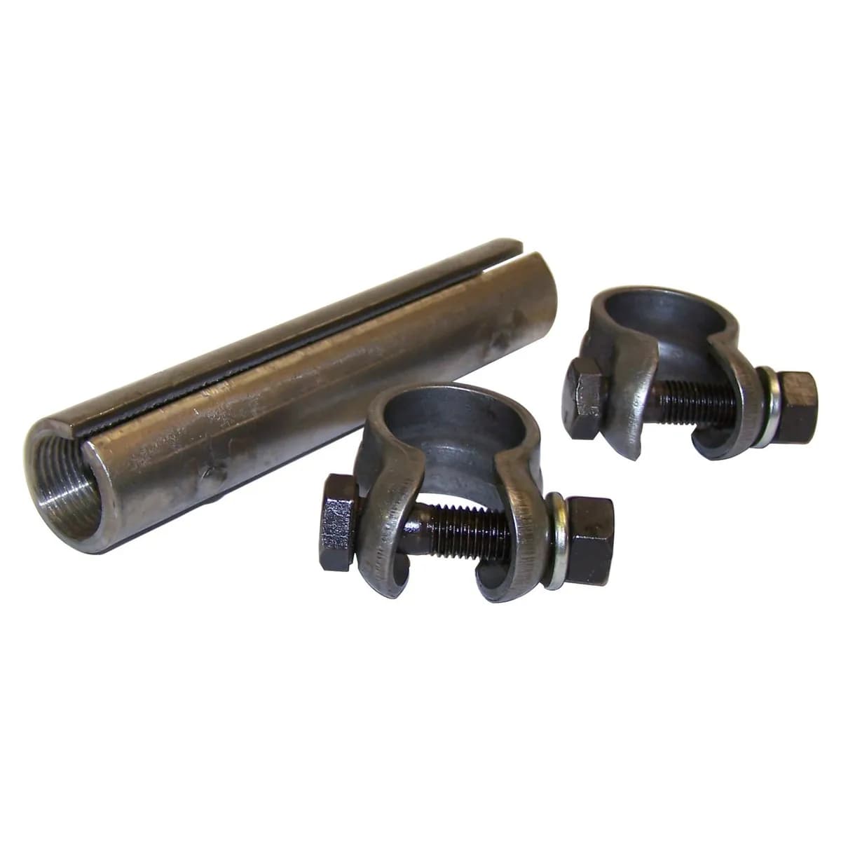 Crown Automotive Jeep Replacement J3200671 Drag Link Adjuster w/ Clamps for 1972-1986 Jeep CJ-5, CJ-6, CJ-7, CJ-8