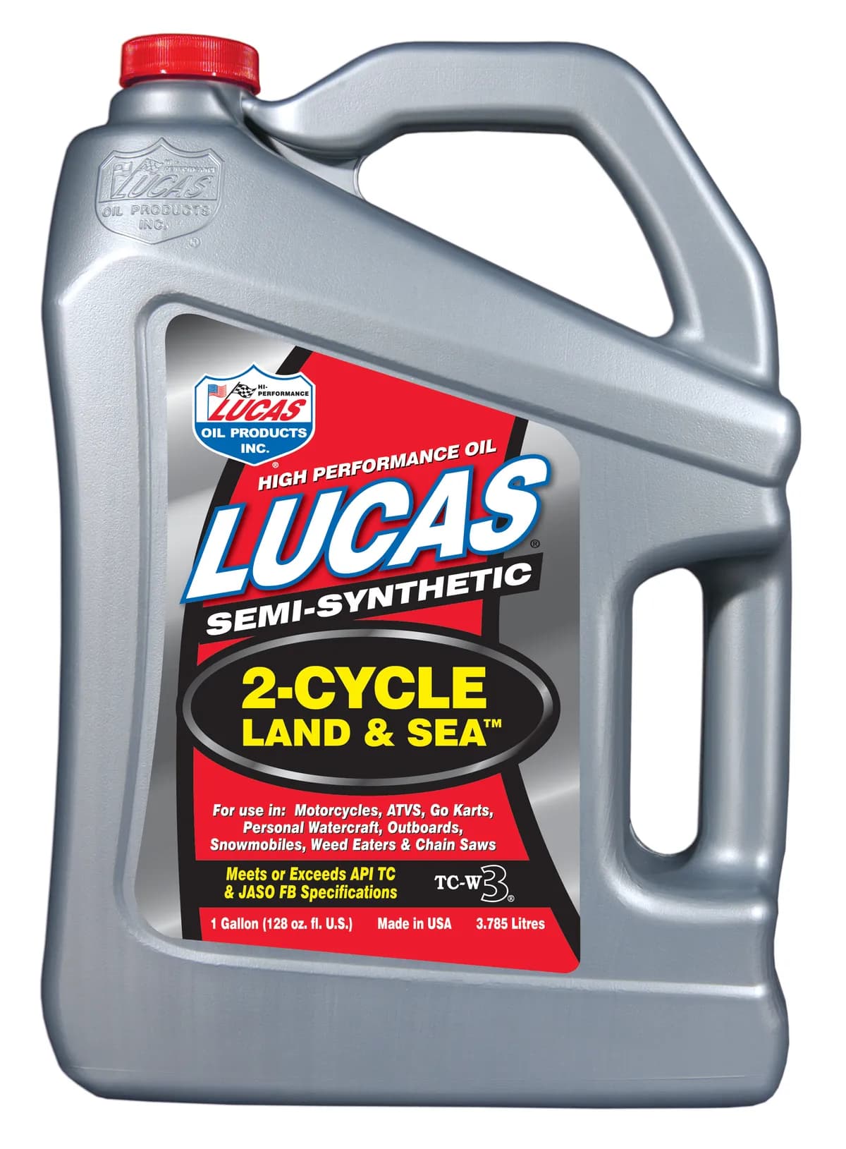 Lucas Oil Products 10557 Semi-Synthetic 2-Cycle Land and Sea Oil