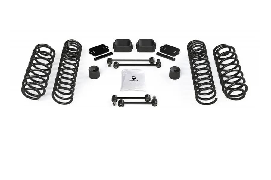 18c Jeep Wrangler JL 4dr: 2.5in Coil Spring Base Lift Kit – no Shocks