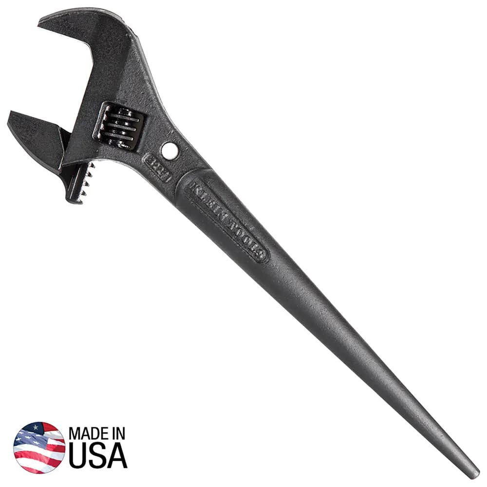 Adjustable Spud Wrench 10inch 17/16inch Tether Hole