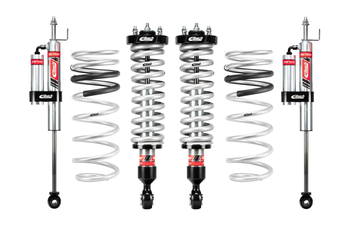 Eibach E86-82-096-02-22 Pair of Front Coilovers + Rear Reservoir Shocks + Rear Springs