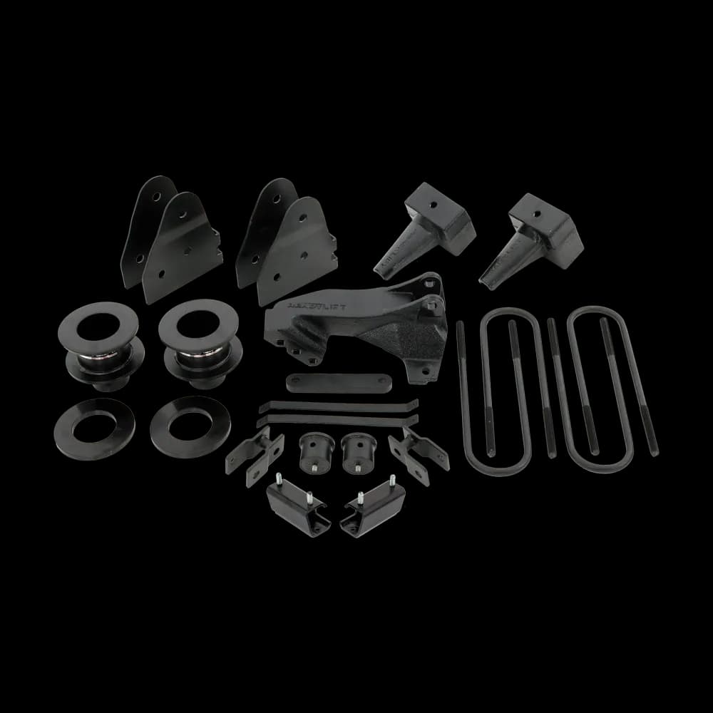 3.5coilspringspacerfront-5.0flatblockrear-2piecedriveshaft-F250f350f4502011-2016fordf250f350f4504wd