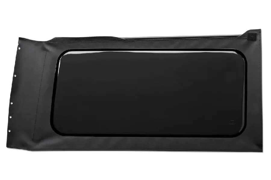 Replacement Windows forJeep Soft Top OE JL Replacement Jeep Windows For Jeep 2018-Current Wrangler JL 2 Door Quarter Right Hand 2 Door Tinted Black Vinyl Bestop